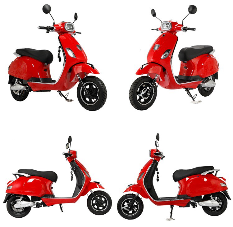 Red Energy-saving Electric Motor Scooter Moped-XINLING